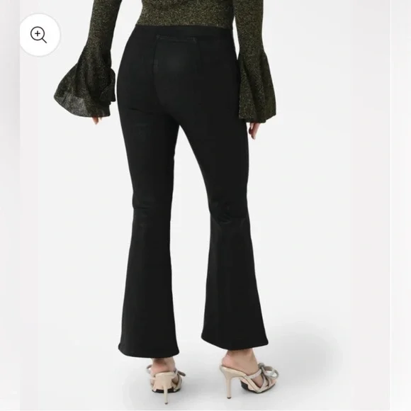 New! Frame Denim Jetset Pixie Flare Jeans Sz 1 fits size 25 26‎ 27 2829 Black